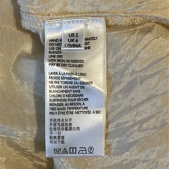 FREE PEOPLE CLEO TONAL EMBROIDERED SHEER LONG SLEEVE TEA DRESS SIZE 2 - Picture 10 of 14